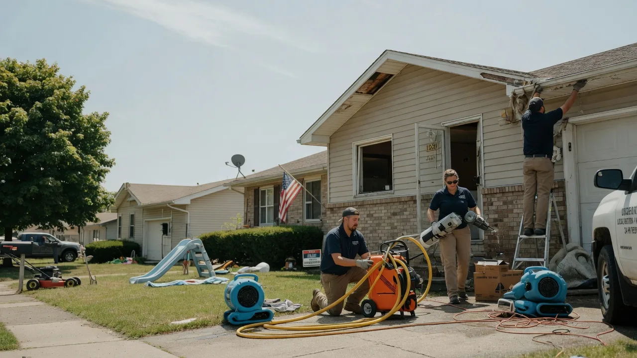Water Damage Restoration in Colfax, WI near me